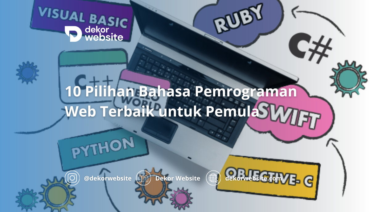 10 Pilihan Bahasa Pemrograman Web Terbaik untuk Pemula