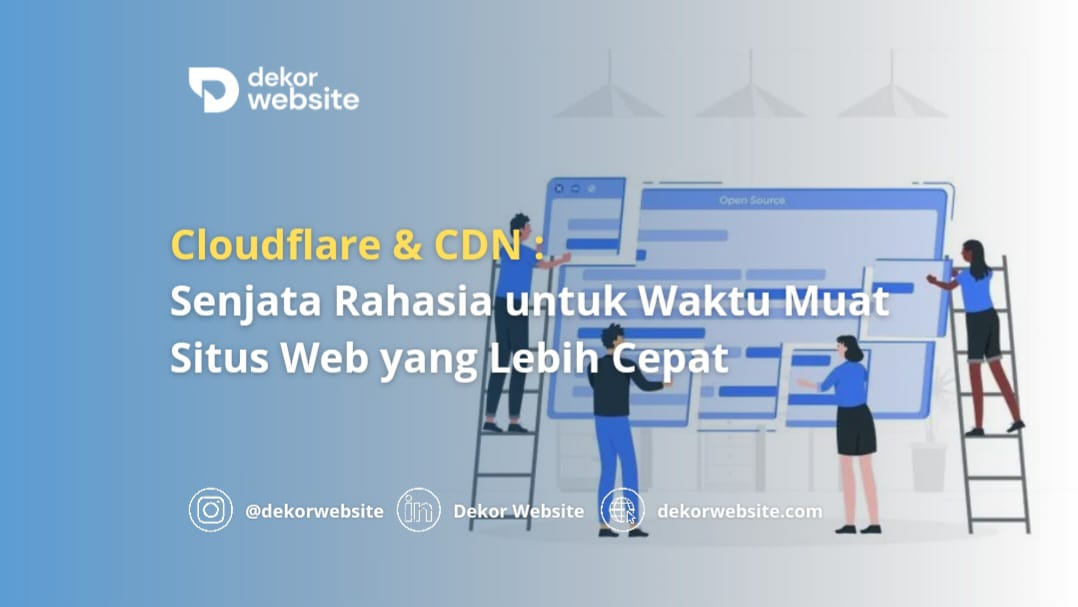 Cloudflare & CDN: Senjata Rahasia untuk Waktu Muat Situs Web yang Lebih Cepat