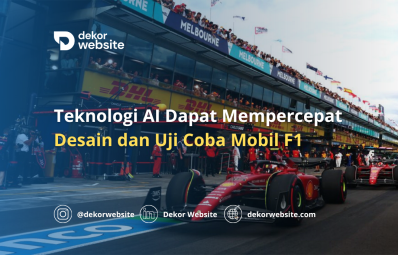 Artificial Intelligence Dapat Mempercepat Desain dan Uji Coba Pada Mobil F1