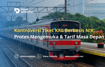 Kontroversi Tiket KRL Berbasis NIK: Protes Mengemuka & Tarif Masa Depan