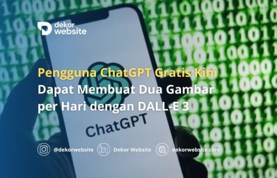 Pengguna ChatGPT Gratis Kini Dapat Membuat Dua Gambar per Hari dengan DALL-E 3