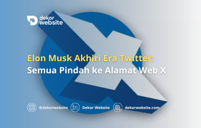 Elon Musk Akhiri Era Twitter: Semua Pindah ke Alamat Web X Sejak Tahun 2023