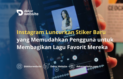 Instagram Luncurkan Stiker Baru yang Memudahkan Pengguna untuk Membagikan Lagu Favorit