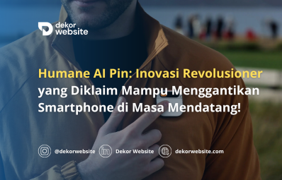 Humane AI Pin: Inovasi Revolusioner yang Diklaim Mampu Menggantikan Smartphone